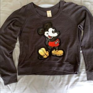 Disney Sequined Mickey Mouse Sweater